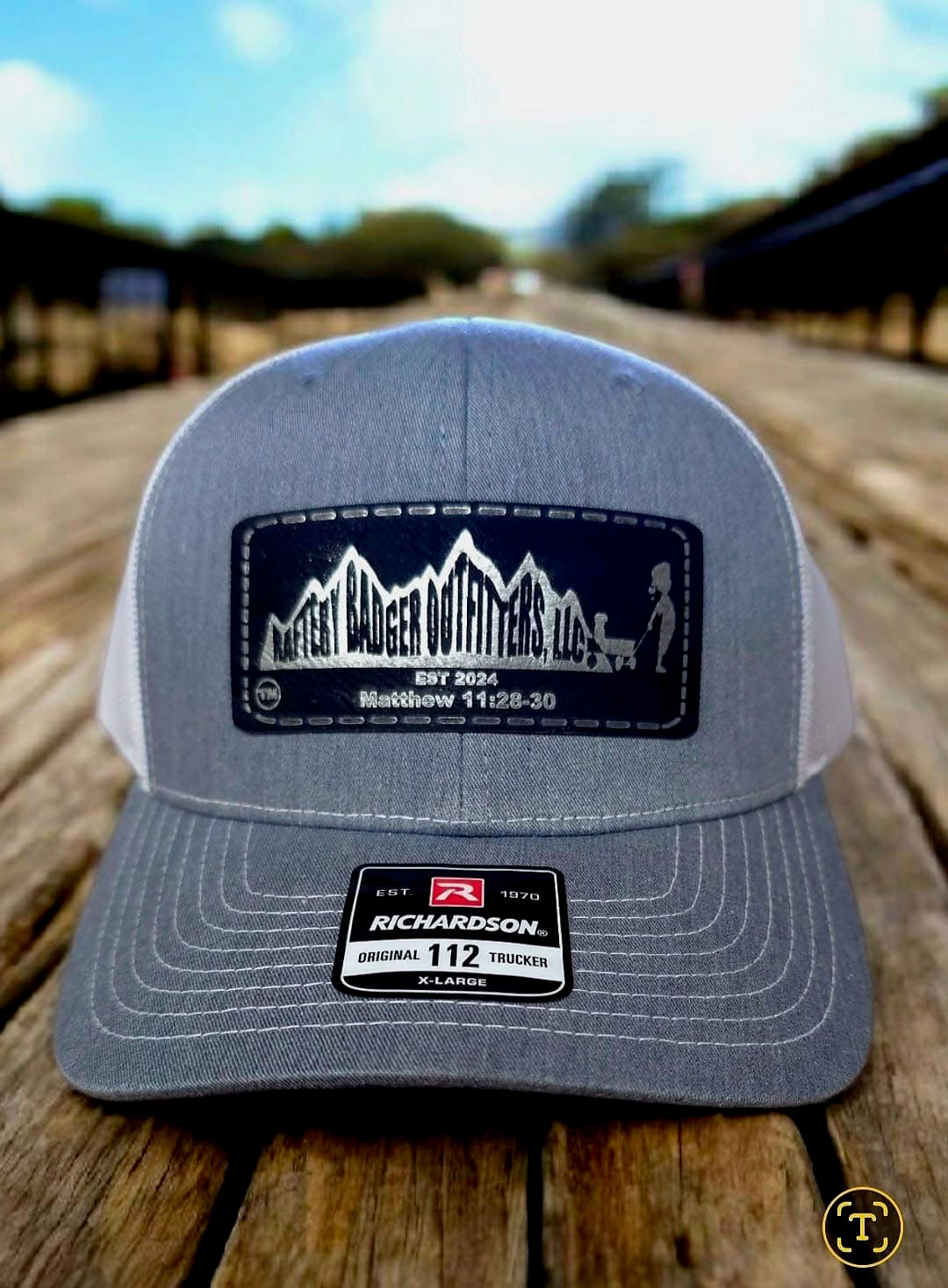 Leather Patch Trucker Hat